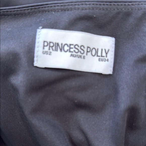 PRINCESS POLLY Elegant Black Long Sleeve Dress - Picture 10 of 10